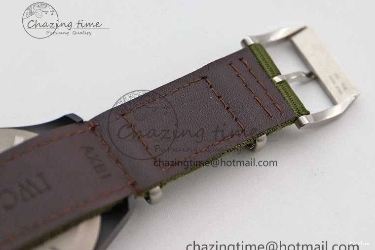 MIROTIME 0119 Packable Mark XVIII ‘TOPGUN SFTI’ Ceramic M+F Best Edition Black Dial on Green Nylon Strap 7048